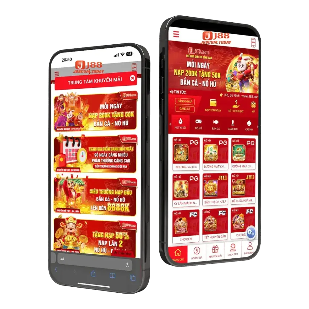 Đa dạng trò chơi Nổ Hũ trên betcom888 app